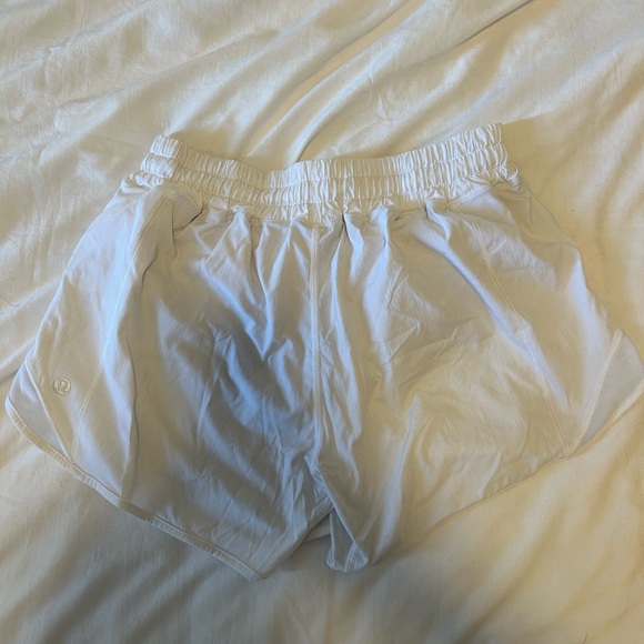 White Lululemon Shorts - Picture 2 of 4